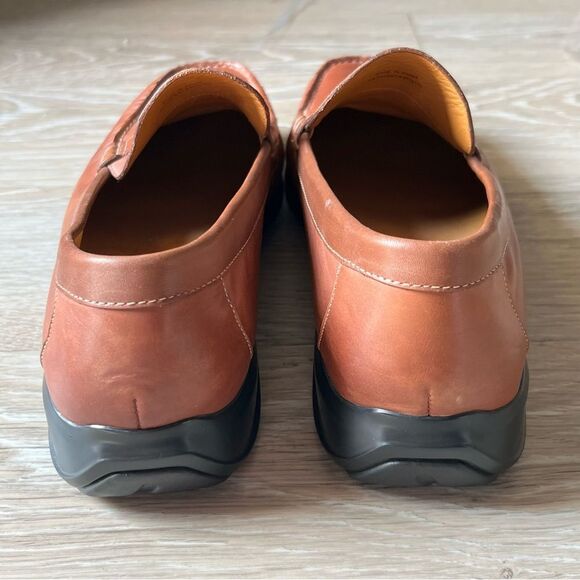 NEW Cole Haan Nike Air C08390 Tan Brown Leather Slip On Penny Loafer Shoe 10.5 main image 7